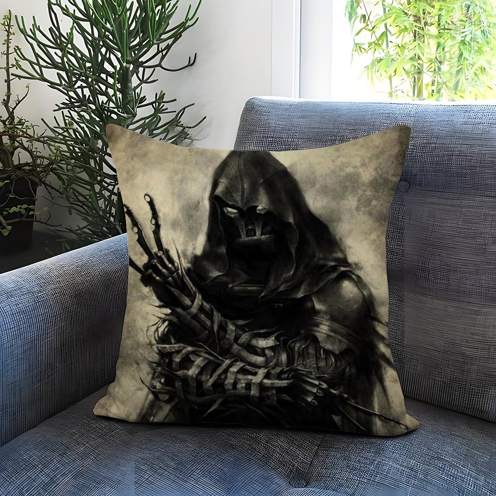 Classic D-DestinyS Cushion Cover Comfortable Reversible Pillow Cover Ideal for Car Sofa Bedroom & Beyond