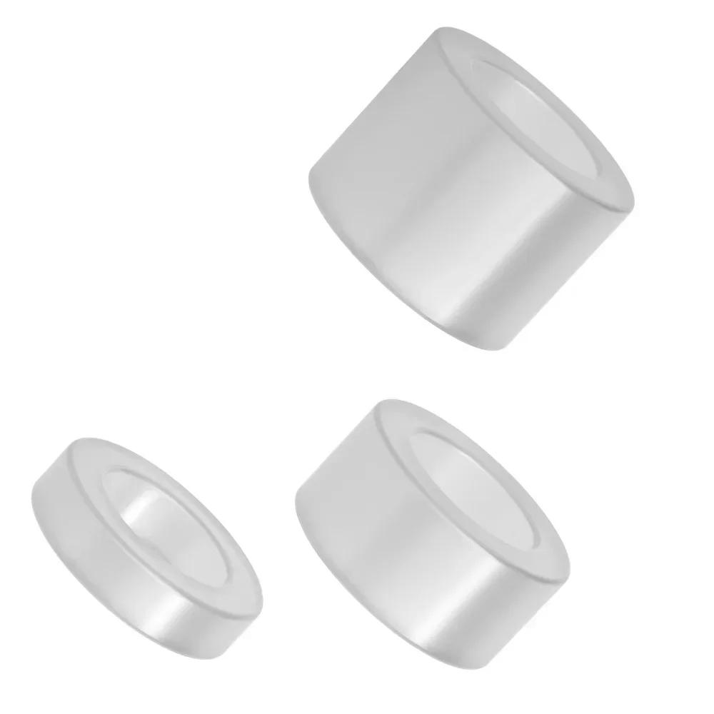 Male Penis Lock Cock Ring Set Erection Delay Time Ejaculation 3pcs Penis Ring Enlargement Ball Stretcher Sex Toys Ring Cock