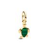 Ensemble de Pendentifs Charms Perles DIY pour Bracelet Argenté Série Fleur Cœur Caméléon Cube Cadeau Bijoux