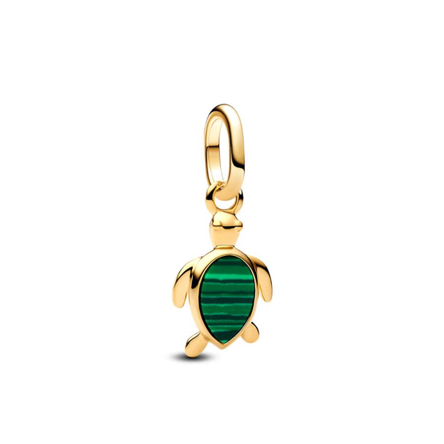 Ensemble de Pendentifs Charms Perles DIY pour Bracelet Argenté Série Fleur Cœur Caméléon Cube Cadeau Bijoux