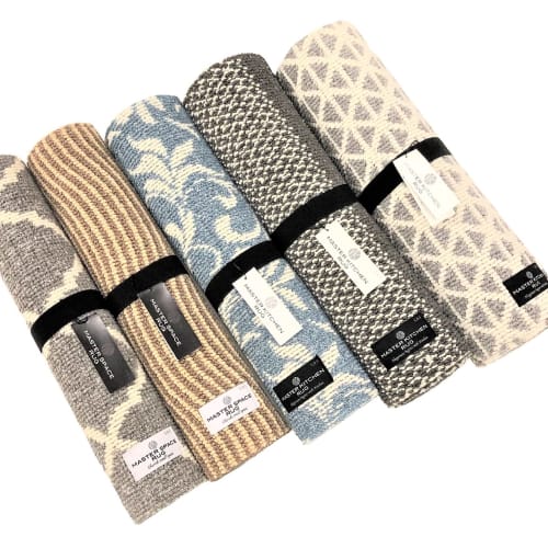 Senko ORBIT Kitchen Mat, Interior Mat, Approx. 50 x 240 cm, Gray, Made in Greece, Thin, Washable, Suitable for Underfloor Heating, Product Number 6123