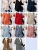 Women's Double-Sided Fleece Hooded Cardigan - 2025 Autumn/Winter Collection, European & American Style, Long Sleeve Casual Warm Coat.