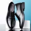 2025 Autumn New Men's Business Dress Leather Shoes Men's Leather Breathable Pointed Single Shoes Glove Men's Shoes 906