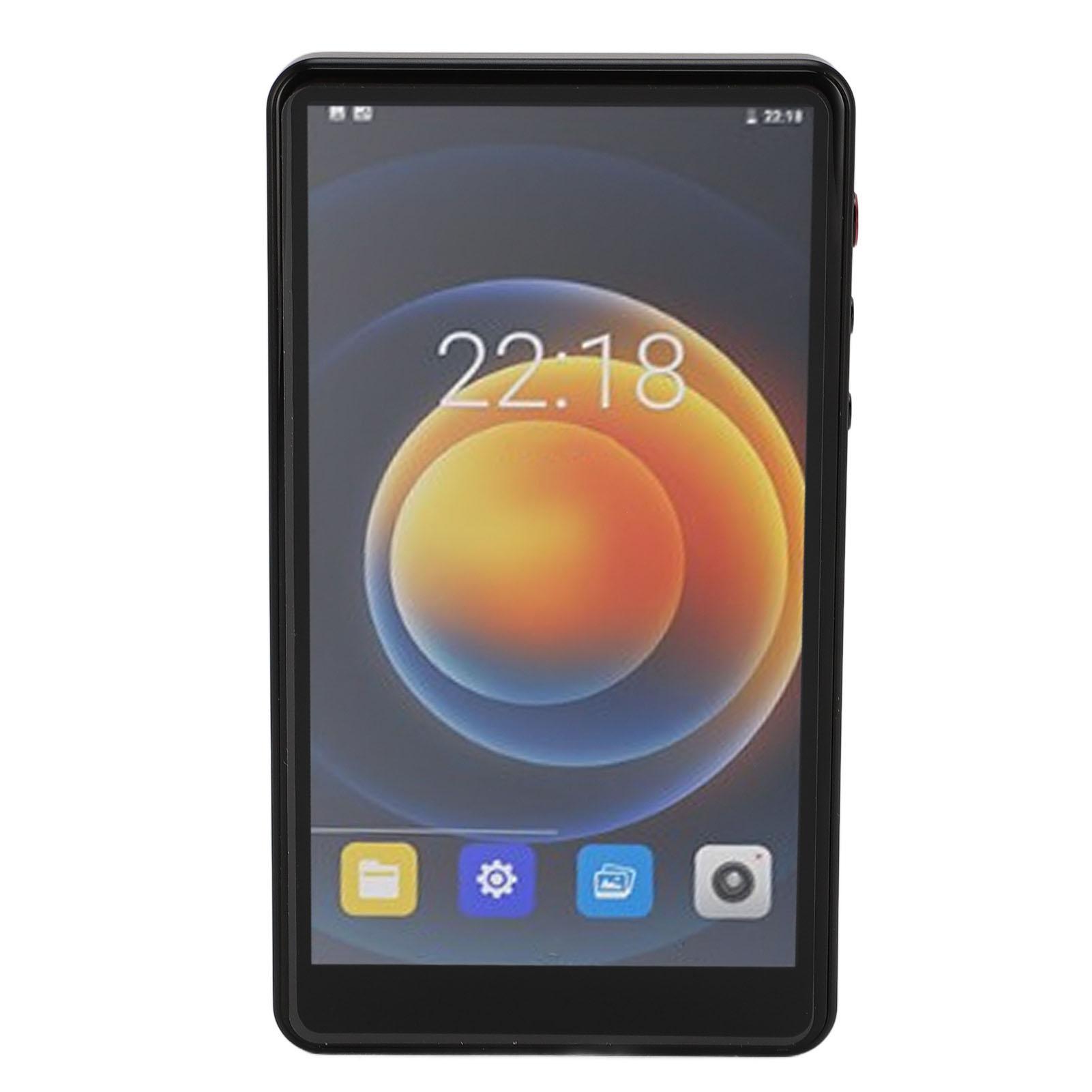 

MP4-плеер с картой памяти 128 ГБ, 5,2-дюймовым сенсорным экраном, высокой четкостью, портативный MP4-плеер Hi-Fi Digital