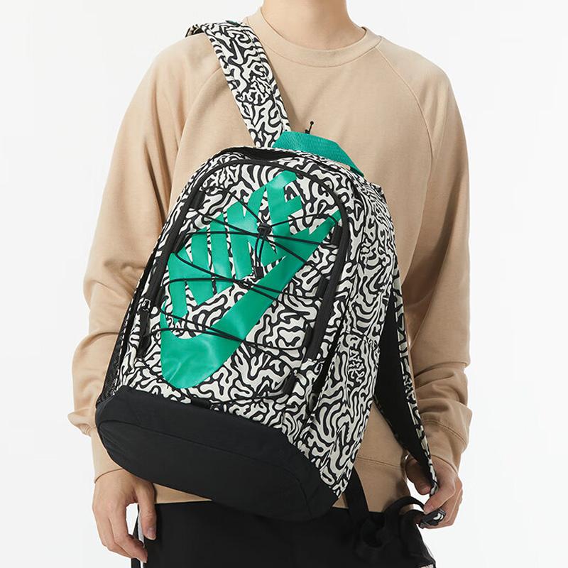 Nike Hayward Fabric Backpack Unisex Black & White FN2230-113