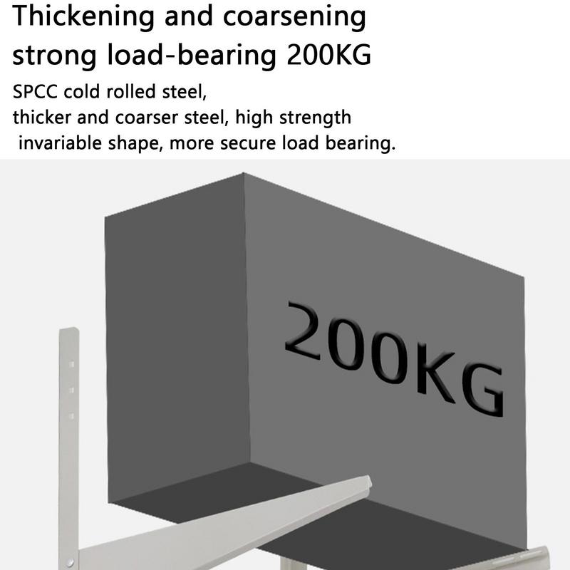 Universal Air Conditioner Support Bracket Heavy Duty External Machine Support Stand Stainless Steel Window AC Mounting Bracket