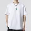 Adidas T Shirts Men's White Crew Neck Moderate Straight Fit HM2979