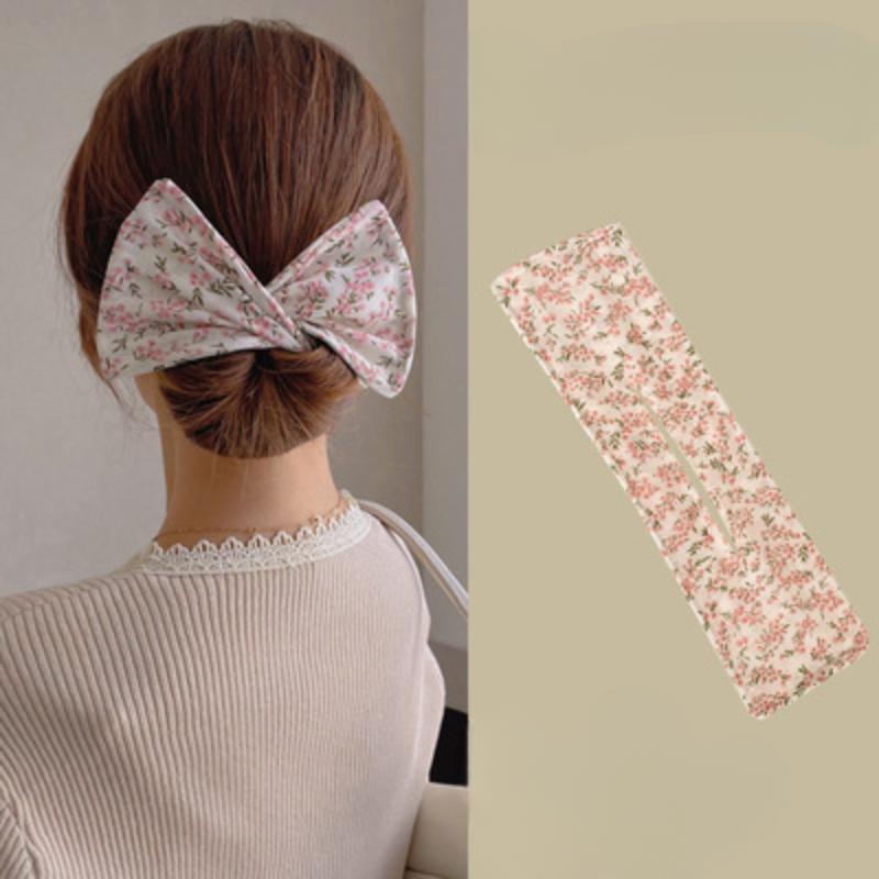 Lazy Twist Clip Ladies Hair Coiler Fluffy Clip Marble Head Coil Hair Tie Hair Pod Head Bow Head Bow Headdress Women Magic Coil Hair Accessories