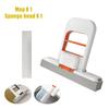 Mini-Schwammmopp Freihändige Reinigungswischer Mini Tragbarer Super Saugfähiger Mopp für Schreibtisch Boden Badezimmer Küche Glas Auto Reinigung