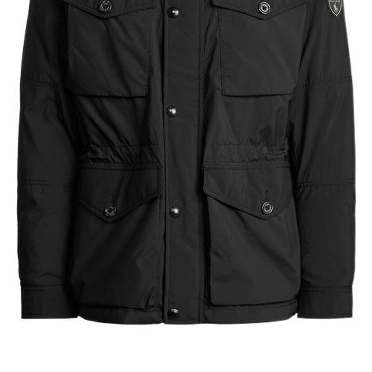 Polo Ralph Lauren Classic Fit Solid Water-Resistant Jacket Men jackets Black 710818787004