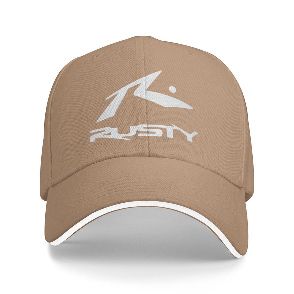 Rusty Surfboards Baseball Cap Hip Hop Dean Sam Sandwich Caps for Men Women Adjustable Dad Hat Sport