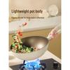 COOKER KING Titanium White Stir-fry Pan
