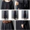 Yino Long 8 New Long Plus Loose Travel Women's Dress, Colors, Sleeve, Tunic/Maxi Length, Sizes, Fit, Linen, Slimming, Stylish,