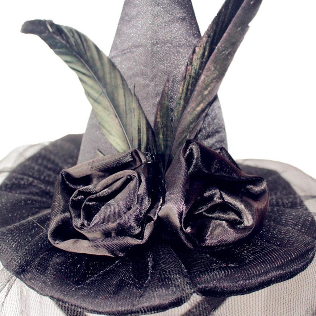 Halloween Hat Hairhoop Witch Headband Costume Decoration Party Favor Cosplay