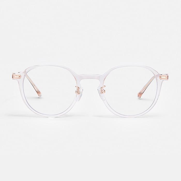 Byumaeb Ginger_Full Titanium Transparent Panto