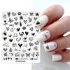 Nail Art Steel Plate Ins Valentine's Day Love Rose Dream Catcher Stainless Steel Nail Art Printing Tool