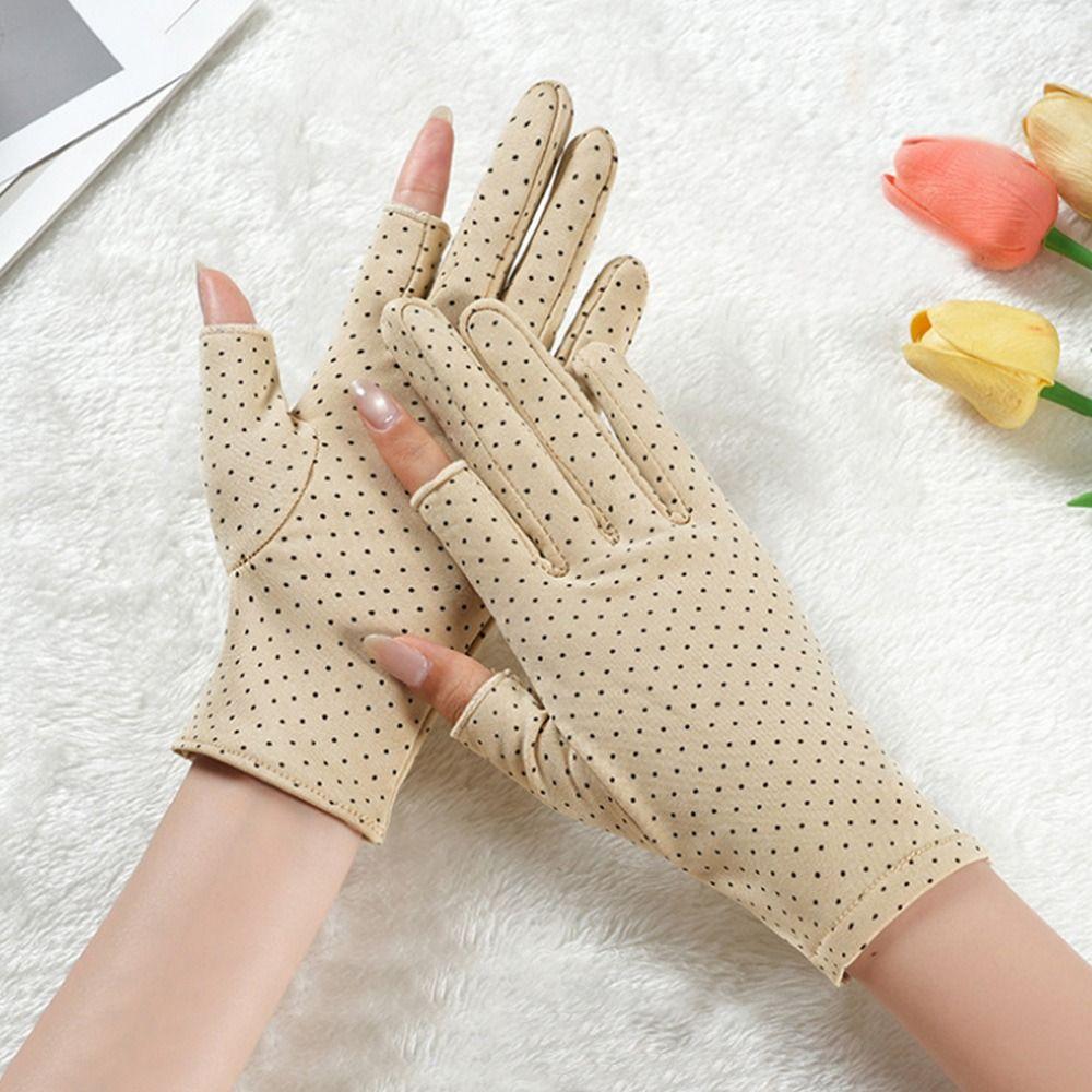 Lining Fleece Women's Winter Gloves Windproof Driving Gloves Fashion Velvet Mittens Outdoor