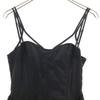 MAISON SPECIAL Long Corset Cami One Piece 36 Black Women Used