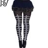 Halloween & Christmas Cartoon Print Stockings - Festive Pantyhose for Holiday Parties & Costume Props