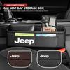 For Car Seat Gap Organizing Storage Box Auto Decoration Accessories Grand Cherokee Patriot Renegade Compass Wrangler