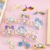 DIY Mini Plastics Radish Car Model Puzzle Assembly Toys Ornament Detachable Bicycle Sliding Toys Children's Rewards Holiday Gift