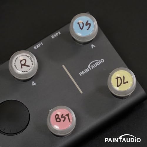 PAINT AUDIO Guitar Effector Footswitch Hats (12 pieces, 10mm)