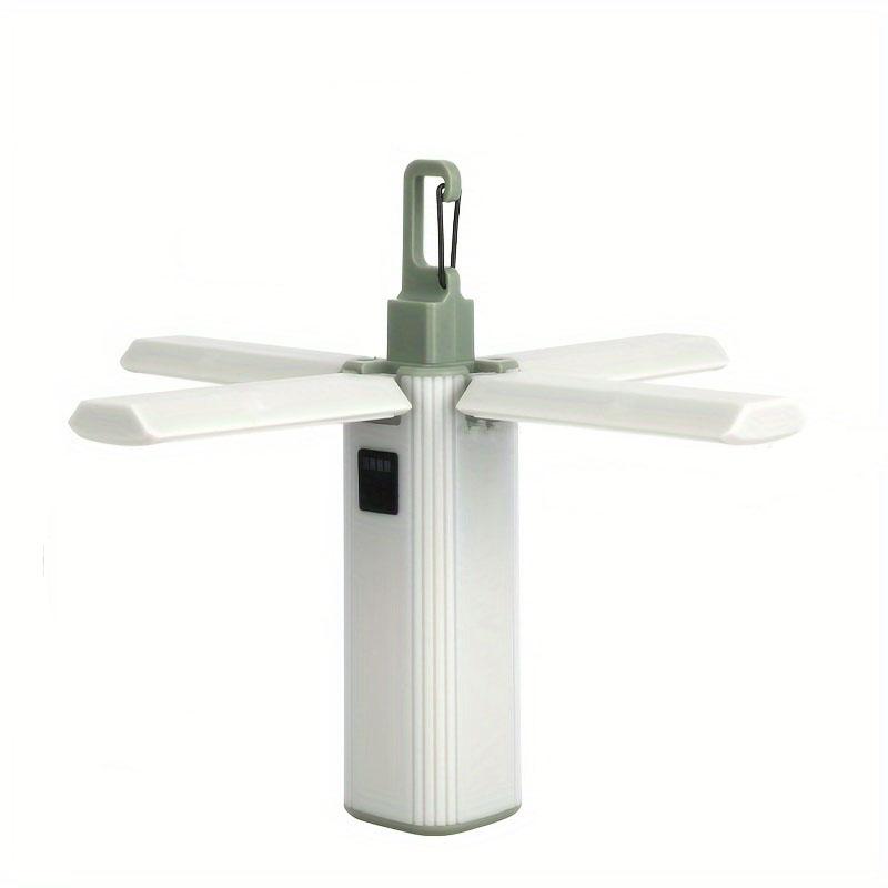 1PC Foldable Outdoor Adventure Camping Light Portable Rechargeable Hanging Tent Flashlight Camping Lamp Can Hung Indoors And Out