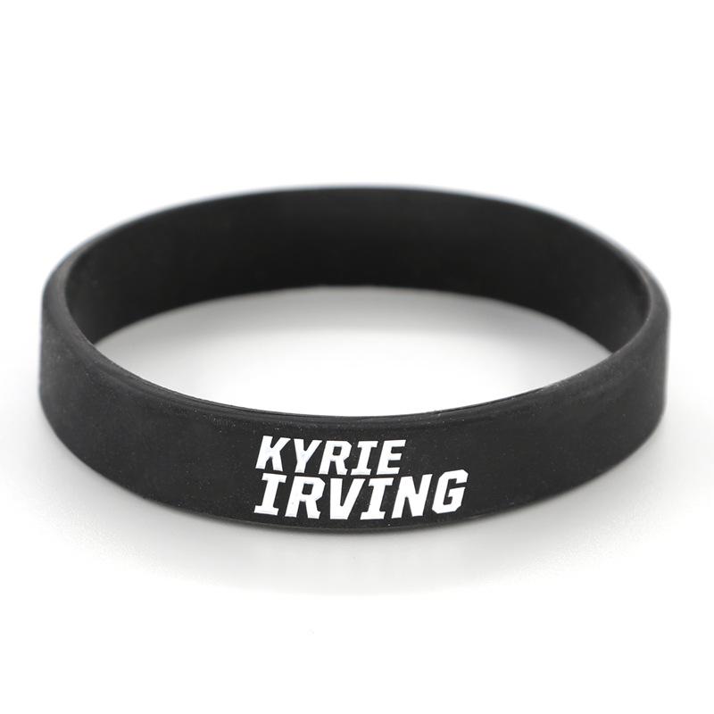 2023 Dallas Mavericks Kyrie Irving Signed Eco-friendly Silicone Basketball Bracelet