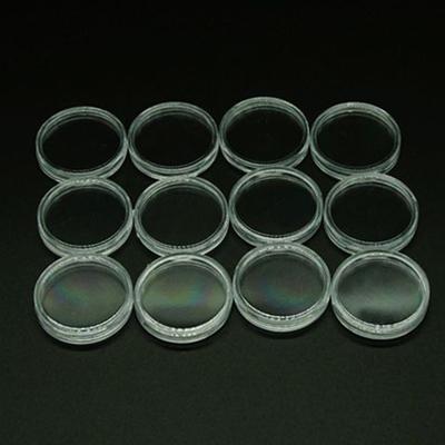 10 or 25pcs Transparent Plastic Coin Holder Capsules with 27mm Diameter for Coin Collection Storage Case Capsule
