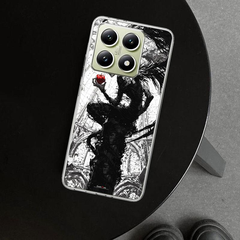 N-Note D-Death Anime Ryuk Phone Case Cover for Xiaomi Redmi Note 15 14 13 12 11 Pro Plus 14S 12S 11S 11T 11E 10S 10 Customized F