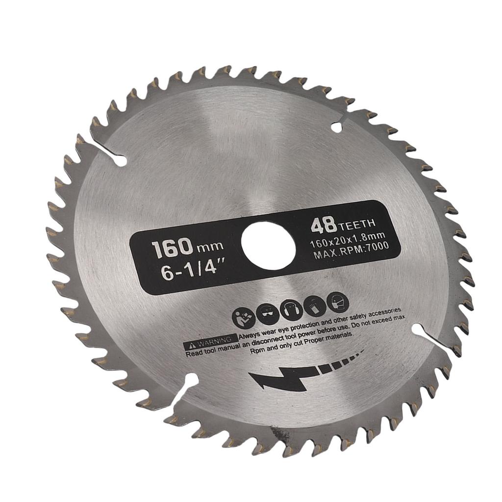 48T Teeth Cemented Carbide Carbide Circular Saw Blade Cutting Machine Tool Accessories Bore
