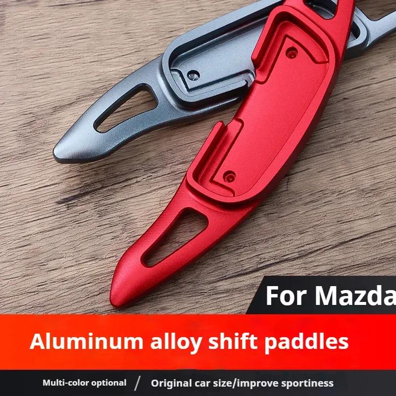 Aluminum Alloy Car Steering Wheel Shift Paddle Shifter Auto Accessories For Mazda Axela 3 Atenza MX-5 CX-4 CX-5 6