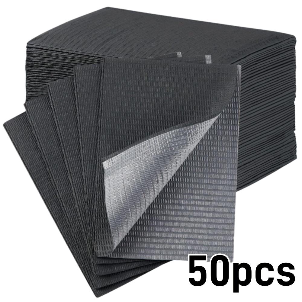 20/100 peças Tapetes de Mesa para Limpeza de Unhas Tapete Descartável para Nail Art Toalha de Mesa Impermeável para Manicures Pedicures Folhas de Papel Ferramentas para Unhas