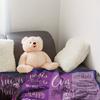 1pc Horse Blanket, Just A Girl Who Loves Horses Design, Christmas Birthday Decoration Blanket