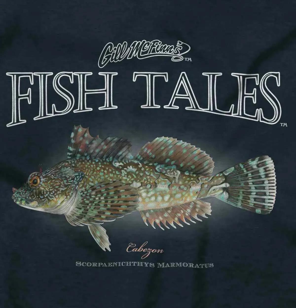 

Marine Fish Cabezon Fishing Fisherman Anglers Gift TShirt 100 Cotton ONeck Summer Short Sleeve Casual Mens Tshirt Size S3XL S
