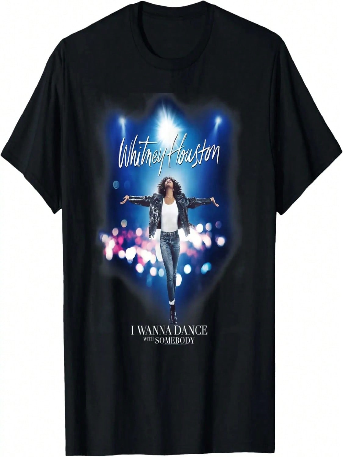 I Wanna Dance With Somebody Movie T-Shirt S разноцветный