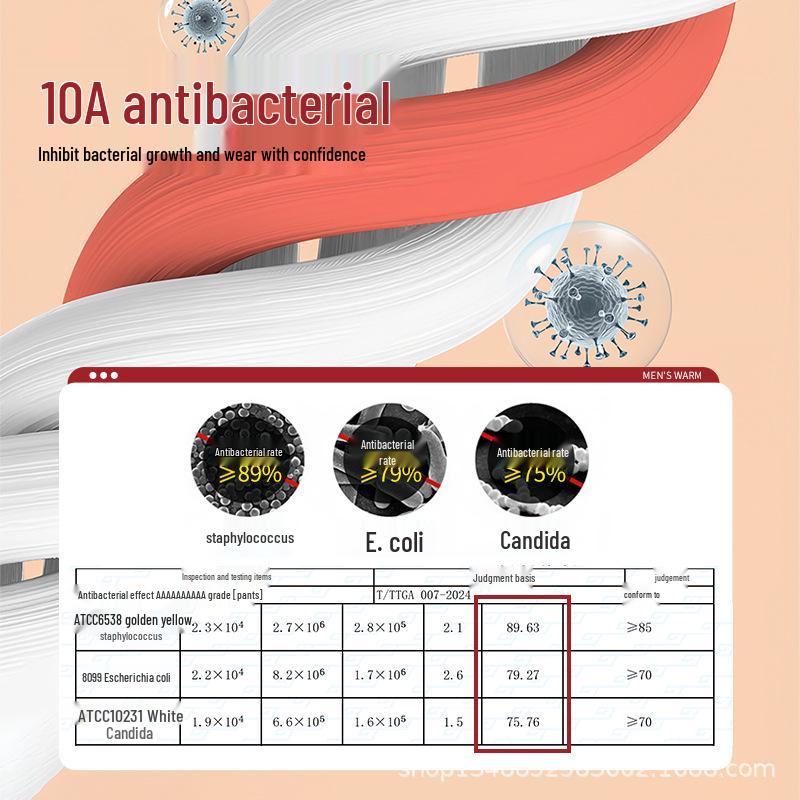 Men's Cotton Autumn Sweater & Trousers Set: Youth All-Cotton Antibacterial, Warm, Winter Heat-Generating Underwear