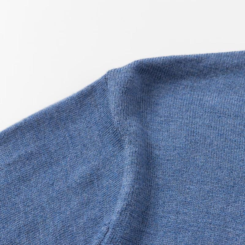 MONTAGUT Men's Silk Blend Long Sleeve Knit Sweater