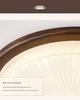Mid-Century Modern Ceiling Light for Bedroom, Balcony, Stairway & Hallway - 2025 New Round Design.