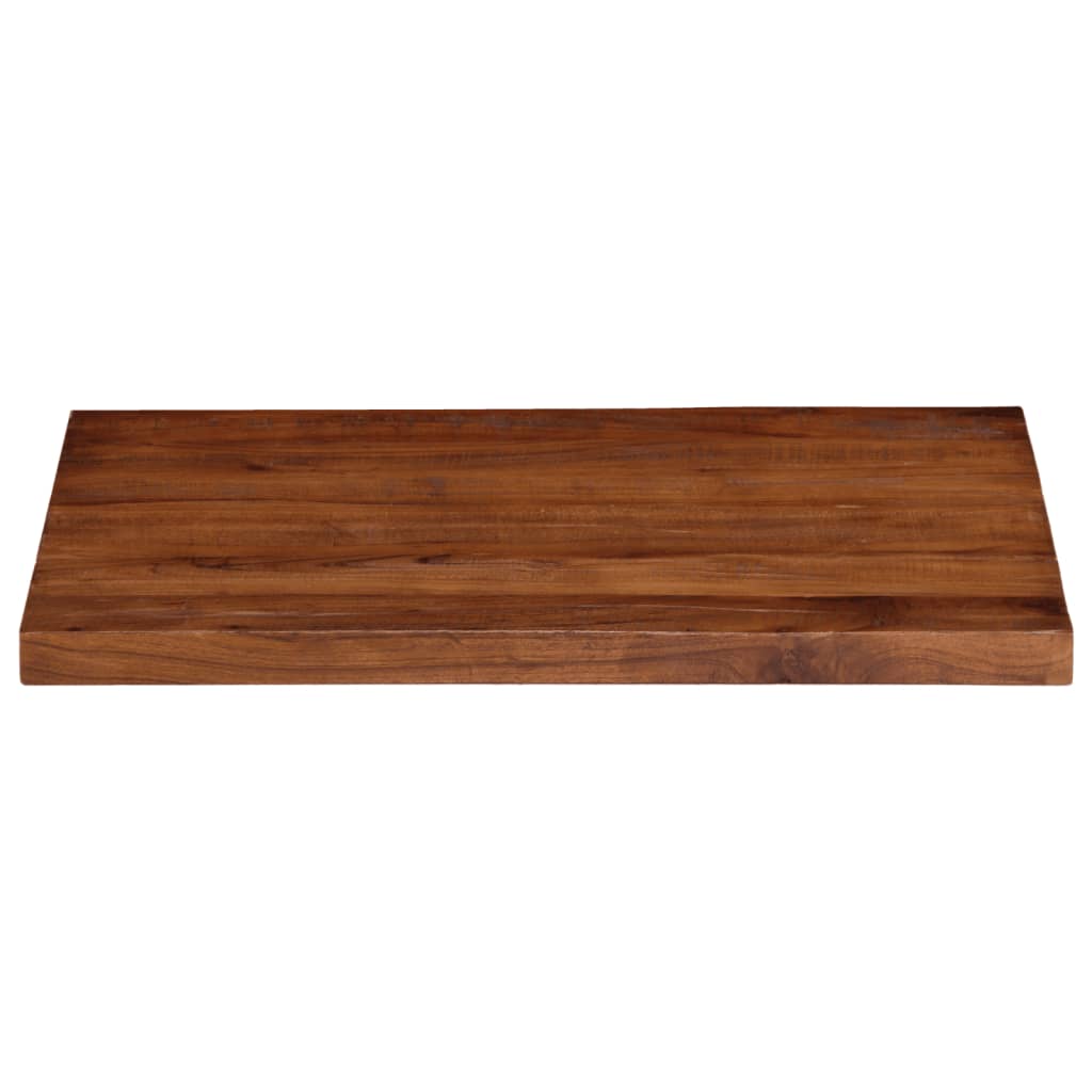 Vidaxl Blat Stołu, 90X70X2,5 Cm, Prostokątny, Lite Drewno Z Odzysku