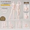 Movable Multi-jointed Doll White Skin 1/6 Doll Body Movable Action Figure  For Collectors