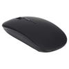 Wireless Optical Mouse 2.4GHz DPI Regulation Silent Switch Colorful Lights Office Light MouseBlack
