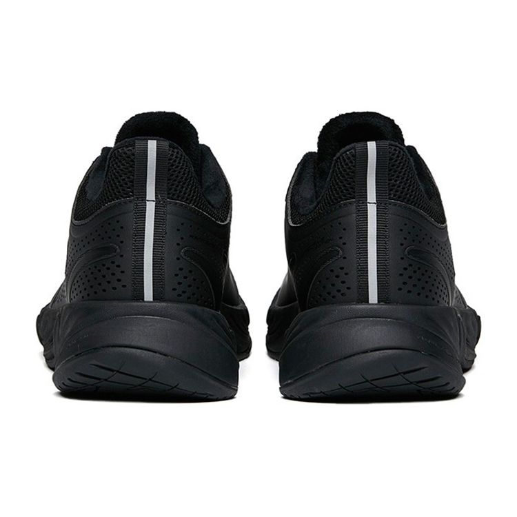 Anta Comfortable Non-Slip Durable Lightweight Warm Low-Top Running Shoes Men Sneakers Black 112145523-9