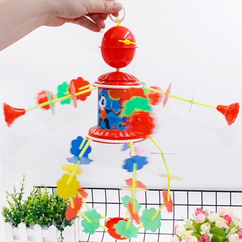 Crib Mobile Rattle Stroller Hanging Wind Chime Toy for Baby Infant Travel Ring Toy for Car for Seat High Chair Decoratio