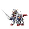 BANDAI SPIRITS SD Gundam BB Warrior No. 370 LEGEND Knight Gundam Model Kit, Silver
