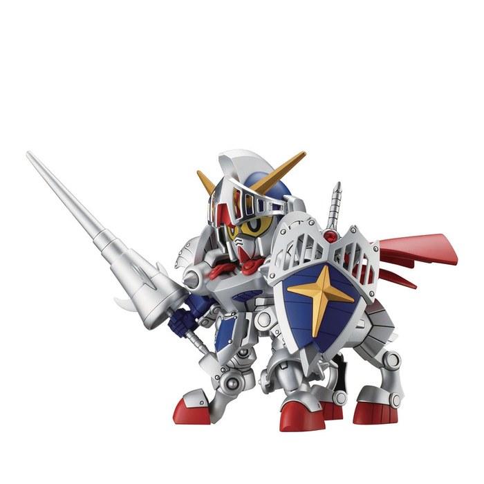 BANDAI SPIRITS SD Gundam BB Warrior No. 370 LEGEND Knight Gundam Model Kit, Silver