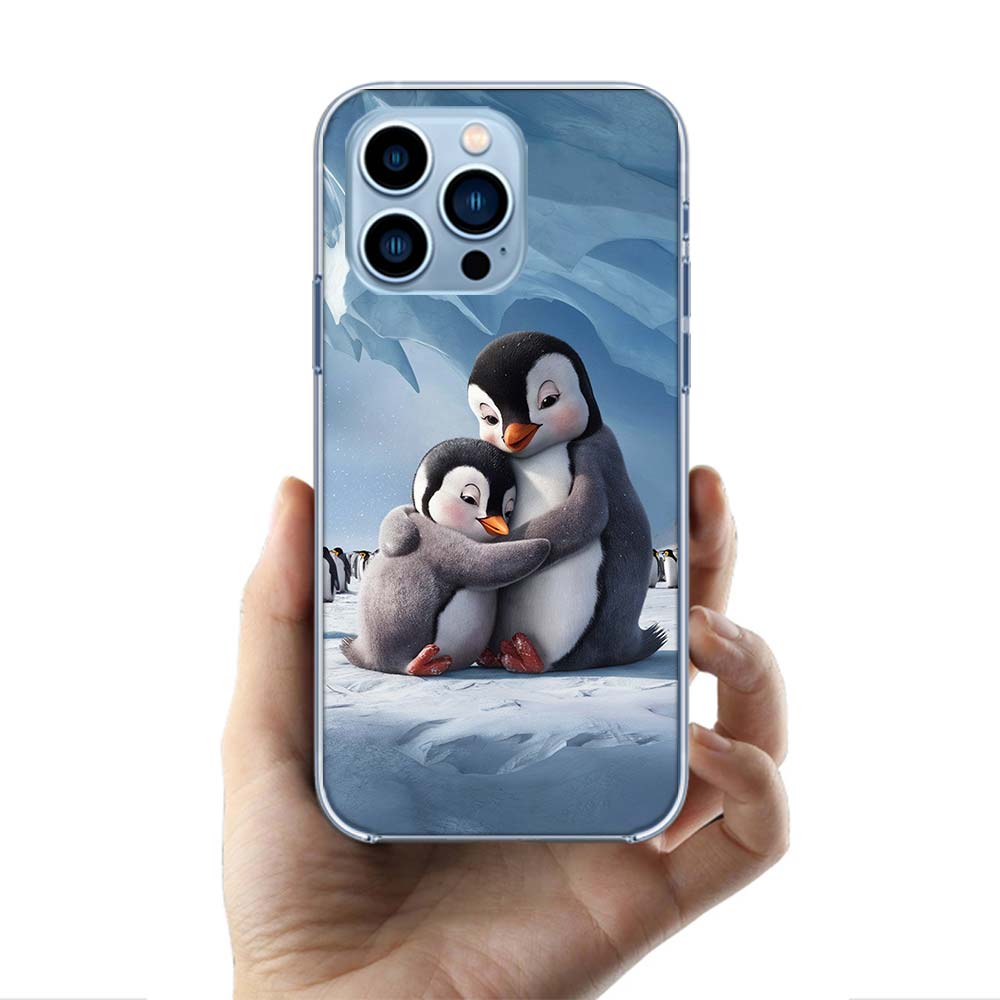 

Cute Little Penguin Cases Phone Case For Iphone 17E 16E 17 Air 16 Pro Max 15 Pro 14 Plus 11 13 12 Mini Cover Cases Compatible wi iPhone 12 Mini