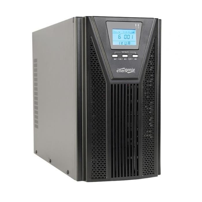 UPS en ligne - Gembird - 2000VA - 3xIE C - 2xSchuko - Interface USB