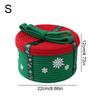 Christmas Decoration Storage Basket With Dust Cover Holiday Gift Box Cotton Rope Woven Snacks Small Gift Storage Basket