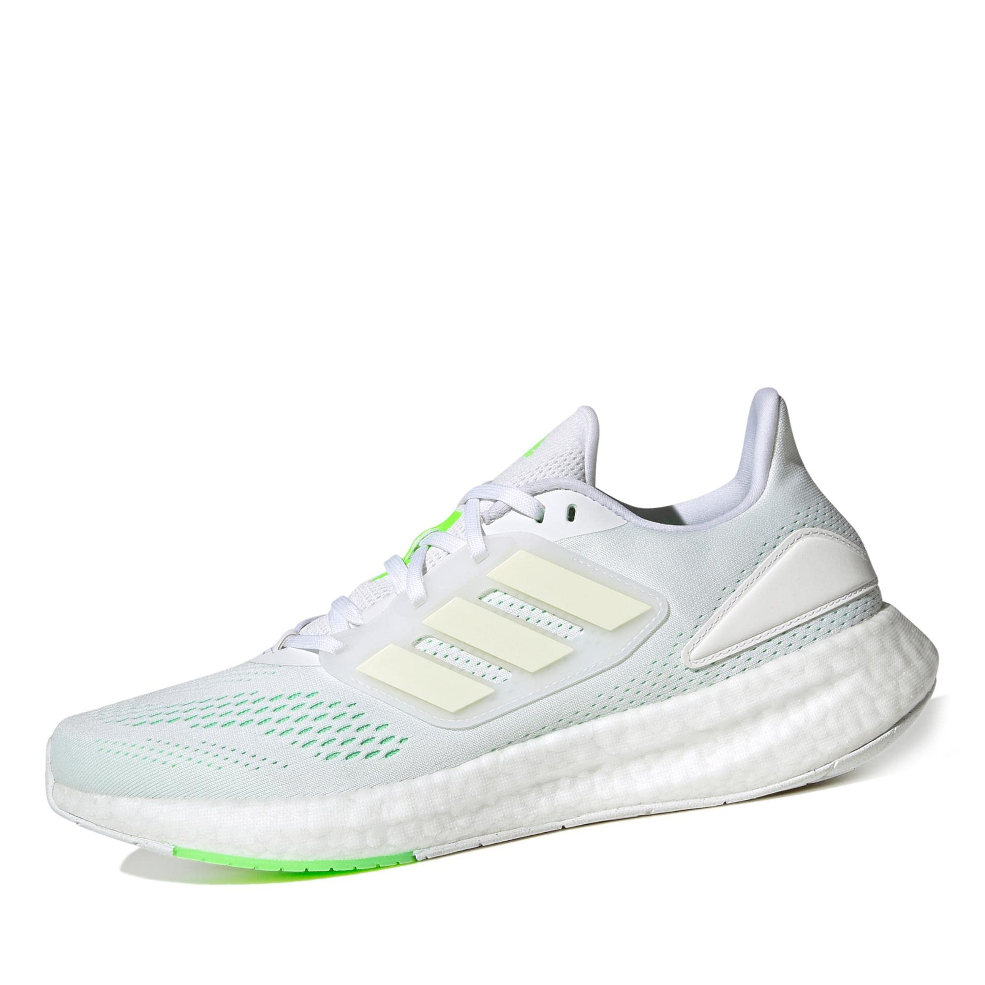 

Adidas Pure Boost 22 LOT20 Running Footwear Green Size cm Shoes, White/Cloud White/Beam (GZ5175), 28.0